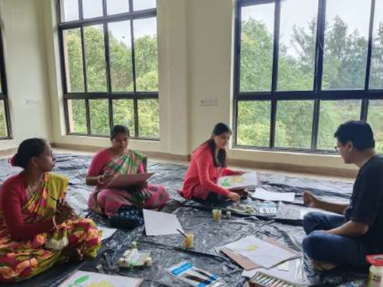 Chitropot patachitra artists
